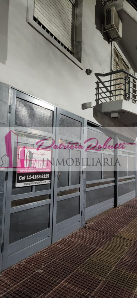 SE VENDE DEPARTAMENTO 2 AMB CON PATIO COCHERA Y TERRAZA COMPARTIDA VILLA LUGANO