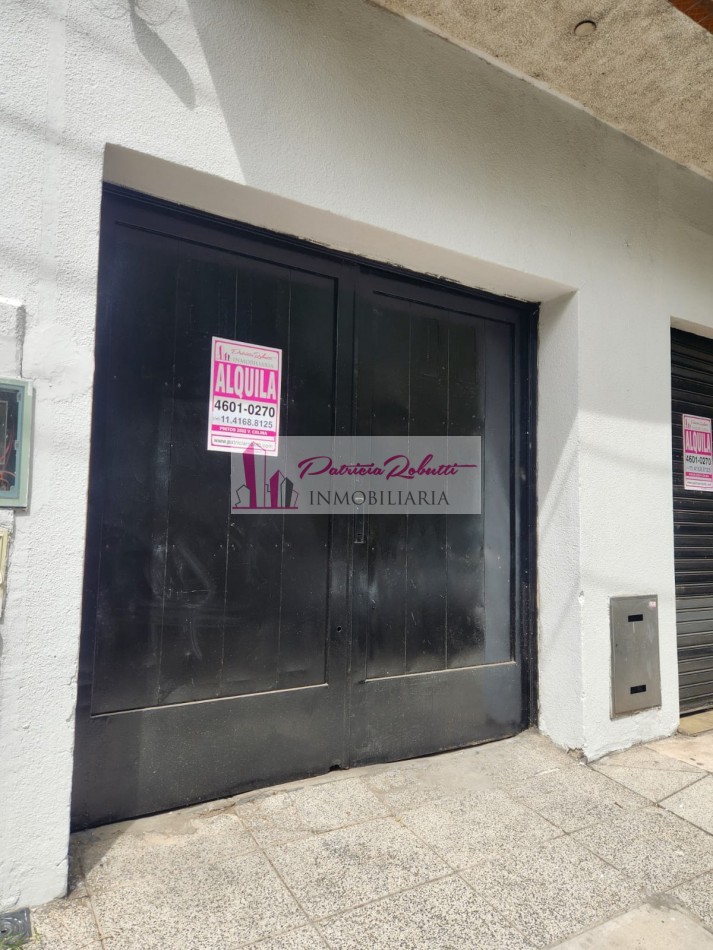 EN ALQUILER LOCAL COMERCIAL CON GALPON DEPOSITO EN VILLA CELINA.