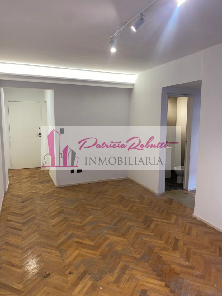 EN VENTA DPTO 3 AMBIENTES AL FRENTE CON BALCON EN PALERMO.