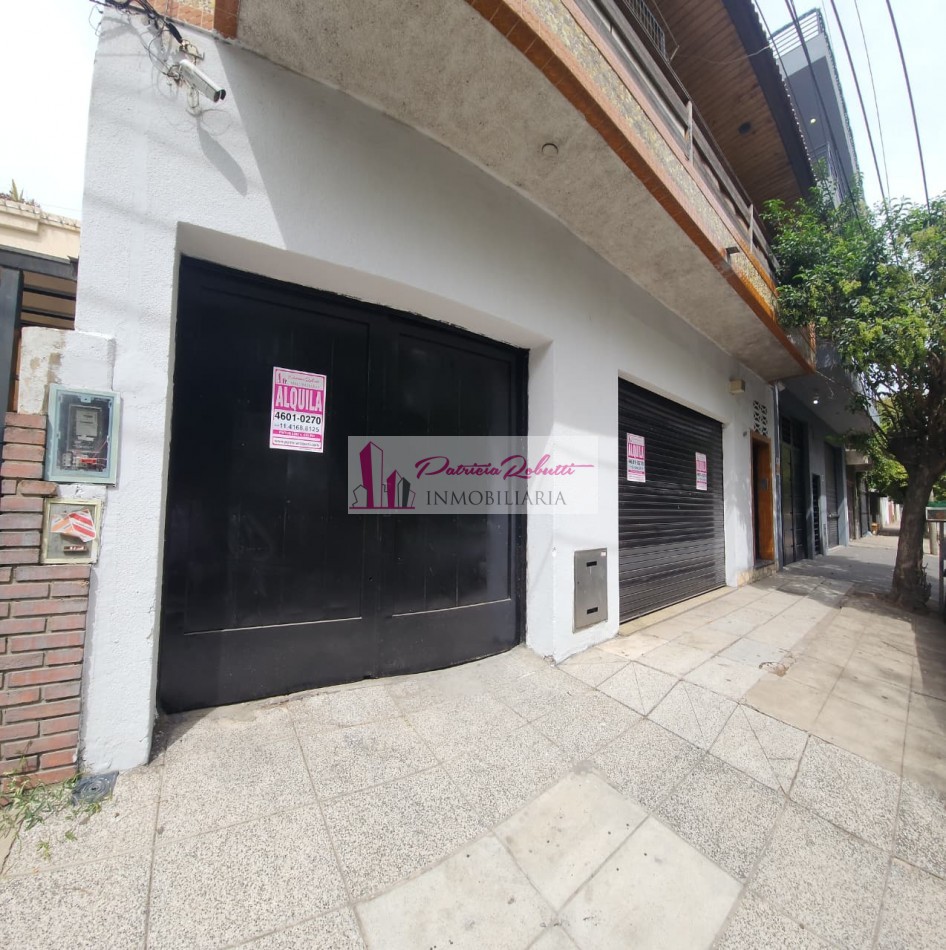 EN ALQUILER LOCAL COMERCIAL CON GALPON DEPOSITO EN VILLA CELINA.